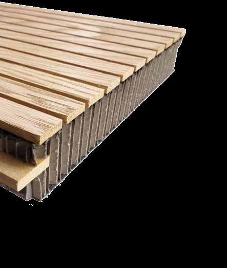AKUSTISCHE RAUMGESTALTUNG TÜREN VON ADMONTER Die Naturholz-Akustikplatten von Admonter, sind die