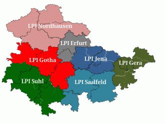 1.4 Regionale Verteilung der Politisch motivierten Kriminalität Landespolizeiinspektion 2010 2011