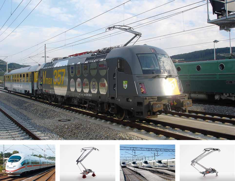 STEMMANN-TECHNIK Bahntechnik - Fernverkehr Dachstromabnehmer für den Fernverkehr Unsere DSA-Dachstromabnehmer sind für Höchstleistungen im Fernverkehr (Heavy Rail Vehicles) entwickelt.