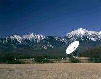 VLA" in New Mexico, USA.