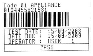 Anhang B Autotest-Kurzcodes B Anhang B Barcode-Formate Das Instrument Multiservicer unterstützt zwei Barcode-Formate.