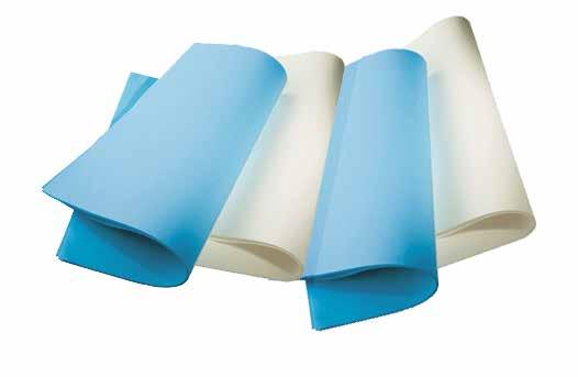 45 x 33 cm. Normtrayeinlagen Filterpapier für Normtrays. Format 28 x 18 cm. hell-blau, 500 Stück Pack 11,60 q Art.-Nr.