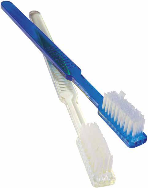 Prophylaxe Einmal- Zahnbürsten Zahnbürste mit bereits staubfreier Zahnpastaimprägnierung. Hygienisch einzeln eingeschweißt.