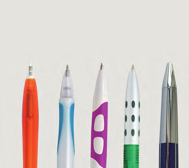 En: Wide range of pens, from moderate