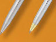 RICH AEC2293 / AEC2294 / AHC2295 - ball pen/rolling pen/fountain pen - metal body black and silver, clip in silver colour in