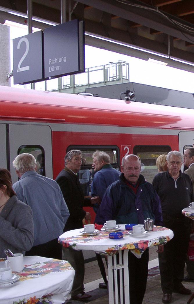 S13: Neuer Haltepunkt Merzenich Am 29. April 2003 wurde die neue S-Bahn- Station Merzenich offiziell eröffnet.