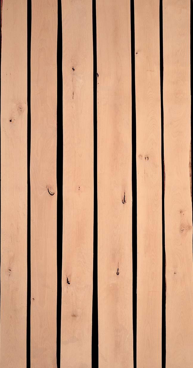 Vorderseite Schnittholz mittlerer Qualität. Schwerpunkt: kurze und mittlere Nutzlängen.