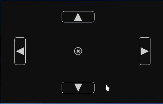 Für Windows (Fortsetzung) Vorhang-Modus Wählen Sie das Symbol, um den gesamten Bildschirm schwarz anzuzeigen.