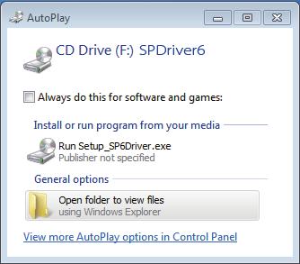 Für Windows Für Windows (Fortsetzung) Systemanforderungen Damit SPDriver6 und die Software LightPen3 korrekt funktionieren, muss das Computersystem folgende Anforderungen erfüllen.