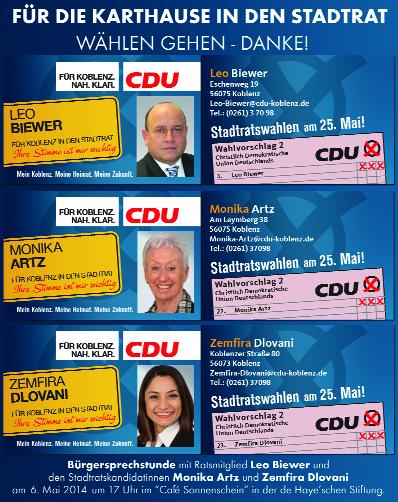 Kommunalwahl 2014 So haben die Koblenzer 2009 gewählt Die großen Parteien waren die Verlierer - Wegfall der 3,03%-Hürde bescherte einen bunten Rat Wie war es vor fünf Jahren, als die Koblenzer am 7.