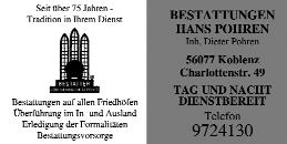 Michaela Schlich im JuBüZ Die BIZ-Vortragsreihe findet am Dienstag, 8. Mai, um 18 Uhr im Jubüz, Potsdamer Straße 4, auf der Karthause statt. Dr.