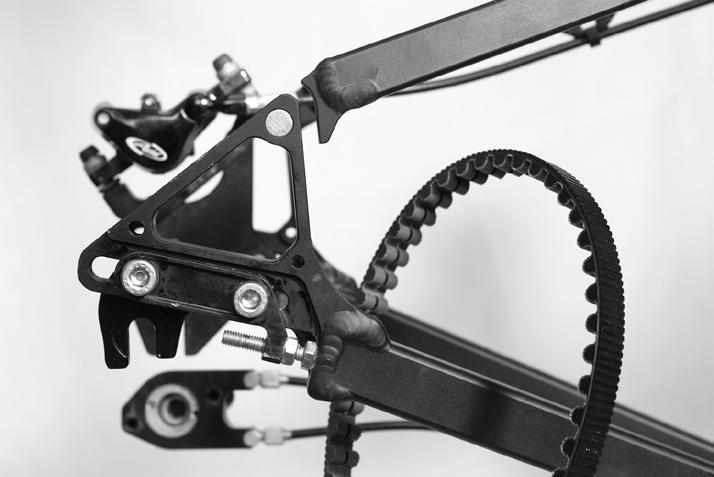 Für Rahmenhersteller Anforderungen an den Fahrradrahmen zur Montage des Gates Carbon Drive Öffnung des Rahmenhecks Um den Gates Carbon Drive Riemen an einem Fahrradrahmen montieren zu können, ist ein