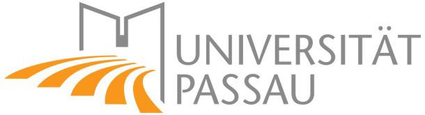 Universität Passau Betriebswirtschaftslehre mit Schwerpunkt Internationales Management Prof. Dr.