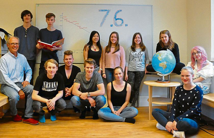 «Ein Schüler der Mathematikklasse Schüler der Münsterlandschule berechneten Erdüberlastungstag für Deutschland nachhaltig nutzbaren Ressourcen des aktuellen Jahres sind verbraucht.