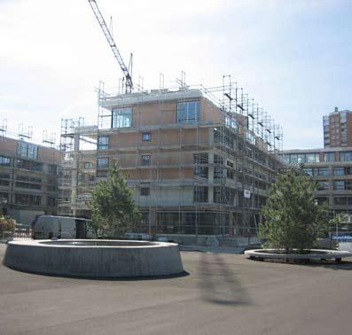 Die Überbauung mit Büro- und Dienstleistungsfläche liegt auf Berner Boden und besteht aus 3 Gebäuden. Die Überbauung ist nicht weiter Bestandteil dieses Berichts.