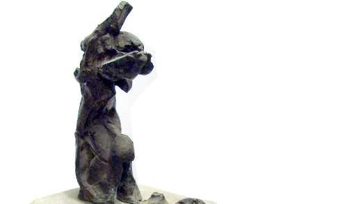 VII, Schiffs- Leib II" Bronze, 1975