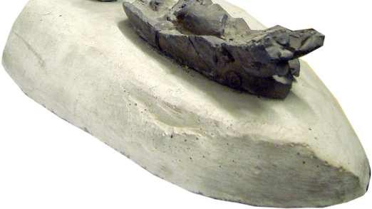 "Schiffs-Leib II" Bronze, Steinguß,
