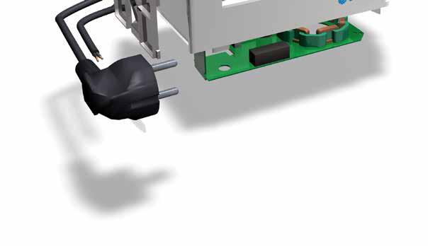 Aufbau der Kondensatpumpe TP1 Rückflussverhinderer mit Bajonett-Anschluss Kondensatzulauf (Ø 24