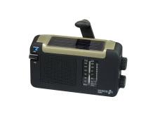 Solar / Dynamo Radio USB - FM / AM Radio - Aufladbar über Solar / Dynamo
