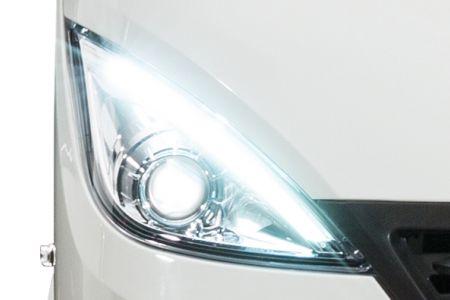 Hymermobil B-Klasse DynamicLine Sonderausstattung Automotive Bi-LED Scheinwerfer Bestes Licht in der Kurve Vorbildliche