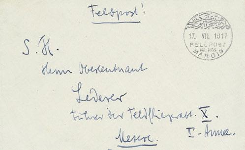 Ein außergewöhnlicher, sehr seltener Brief, welcher bei Ahrens abgebildet ist.