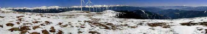 Windenergie in Österreich Status 31.12.2010 625 Windturbinen 1.