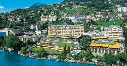 situated a few metres from the shores of Lake Geneva.