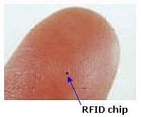 RFID - Beispiele Größe von RFID-Chips