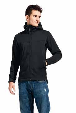 Jacken (Softshell) E7806 Men s Hoody Softshell Jacket 260 g/m² Promodoro E7811 Women s Hoody Softshell Jacket XS, 260 g/m² Promodoro RG654 Reid Softshell Jacket 96% Polyester / 4% Elasthan Regatta