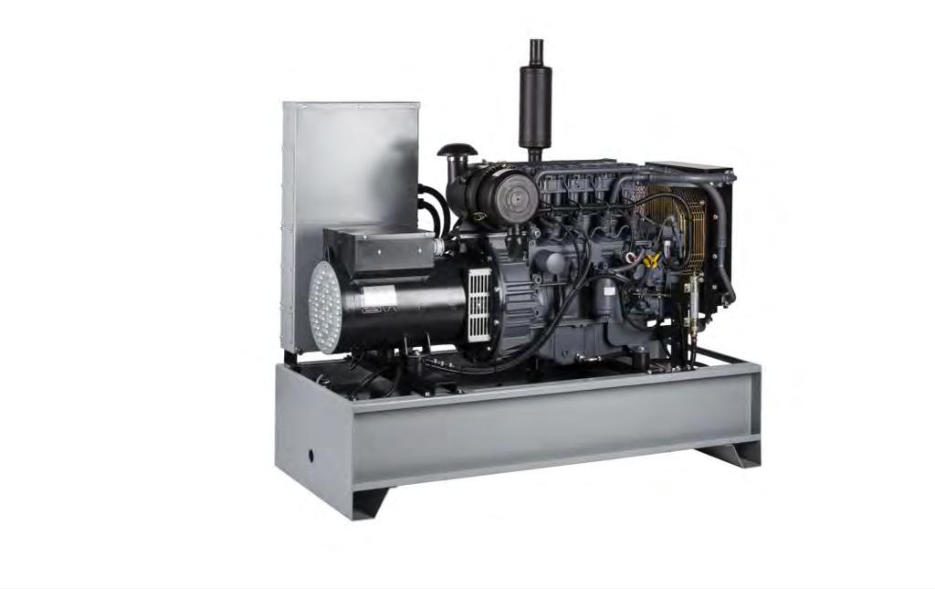 Standardausrüstung: - Dieselmotor, wasser- bzw.