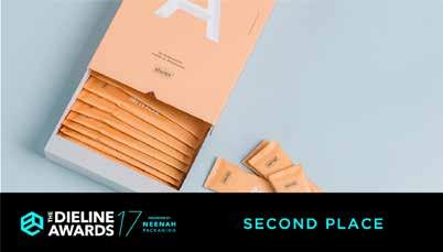 The Dieline Awards 2017: RINGANA Superfoods The Dieline Awards sind eine internationale Auszeichung für Packaging Design.