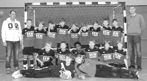 Fußball D-Jugend ( Jahrgang 2002 ) Hallensaison 2014 Auch in dieser Hallensaison spielten wir wieder mit 2 Teams, damit alle Kids ausreichend Spielanteile bekamen.