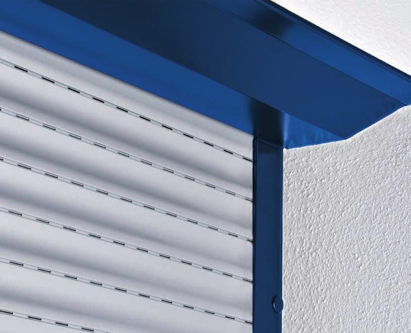 Fassadenintegrierte Lösungen Einputzrollläden - Unsichtbar und dennoch vorhanden Verputzbare Rollladenkästen, die ideale Lösung für den Neubau.