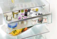 Kühlschränke Qualität bis ins Detail Je frischer die Lebensmittel, desto wertvoller sind sie für die gesunde Ernährung.