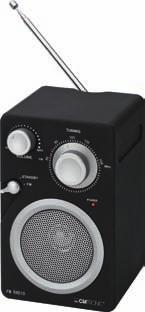 140 x 200 x 42 mm n UKW-Radio n Lautsprecher n Kopfhörerbuchse n Netzanschlusskabel n AUX IN* n