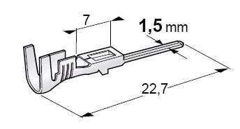 , 8,0mm, -2,5mm²,10 St. 3,50 EM421 2V Winkel-Flachsteckhülsen ms, 6,3mm, -1,5mm², 50 St. 3,50 EN1802.124.100 Winkel-Flachsteckhülsen +RZ ms, 8 mm, -2,5mm², 10 St. 3,50 Werkstoff: Messing EME19.
