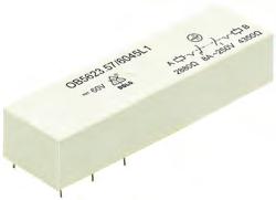 Leiterplattenrelais Bistabiles Relais OB 623 8-polig mit Handbetätigung 8-polig ohne Handbetätigung gebaut nach DIN EN 618-1, DIN EN 618-3 mit zwangsgeführten Kontakten energieeffizient niedriger