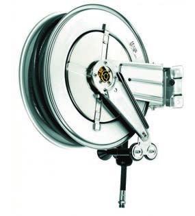 Tous les enrouleurs sont équipés d un flexible d amenée de 60 cm. Enrouleur avec tambour en ABS Schlauchlänge Schlauchdruchm. maximaler Druck Long. du tuyau Diamètre du tuyau Pression max.