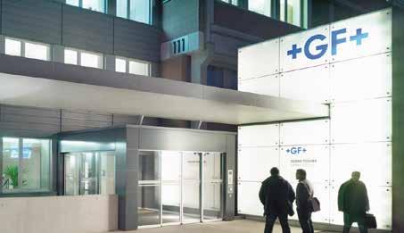 GF Piping Systems Die beste Wahl Produkte, System- und Komplettlösungen von GF Piping Systems ist fokussiert auf die drei Kerngeschäfte GF Piping Systems, GF Automotive und GF AgieCharmilles.