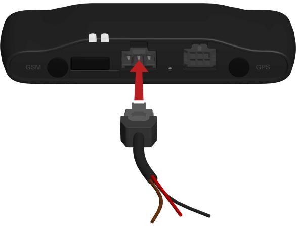 Anschluss an die Stromversorgung Schließen Sie den LINK 530 an die Bordspannung des Fahrzeugs (12 V/24 V) an. Verwenden Sie keinen Spannungswandler.