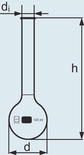 Hohlglas DURAN Rohkörper Flasks and Hollow Glassware DURAN Blanks Inhalt Capacity ml d einheit/ d h 2 65 240 00 6 66 25 0 2 65 280 25 8 68 25 0 2 65 290 50 6 73 223 0