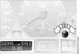 74 Uhr Wenn Sie eine permanente Uhranzeige wünschen, können Sie sich diese im Display des Autoradios anzeigen lassen, siehe Radio-Betriebsanleitung.