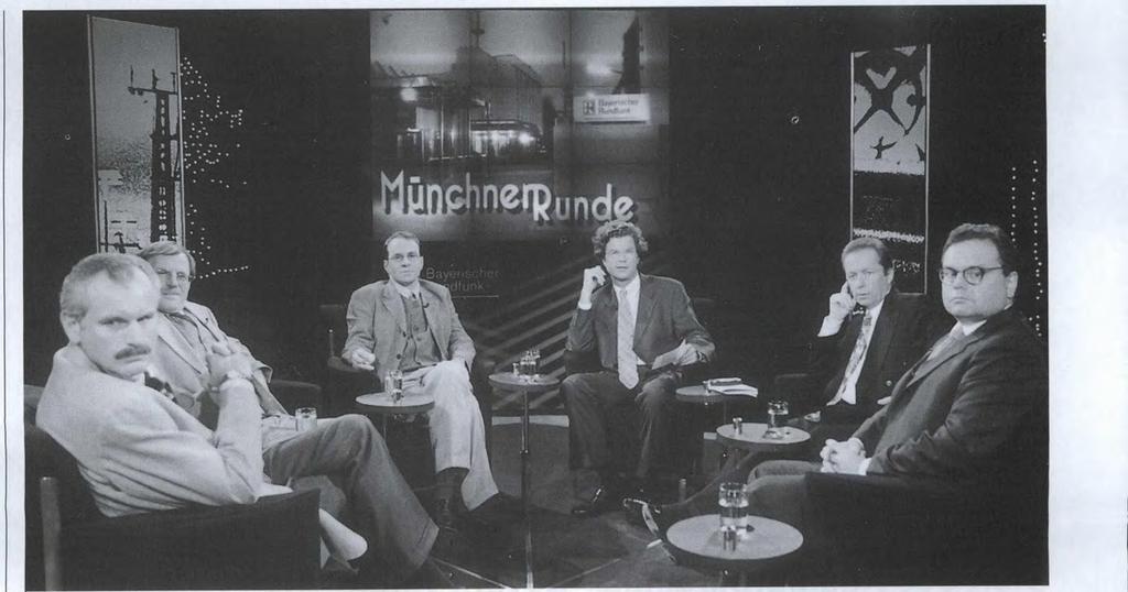 Die»Münchner Runde«live von den Medientagen: Ulrich Deppendorf, Prof.