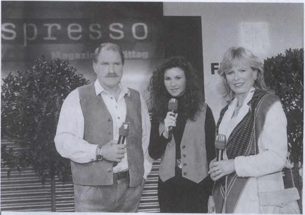 Foto: Sessner Prominente Gäste bei»espresso«, dem Magazin am Mittag: Karin