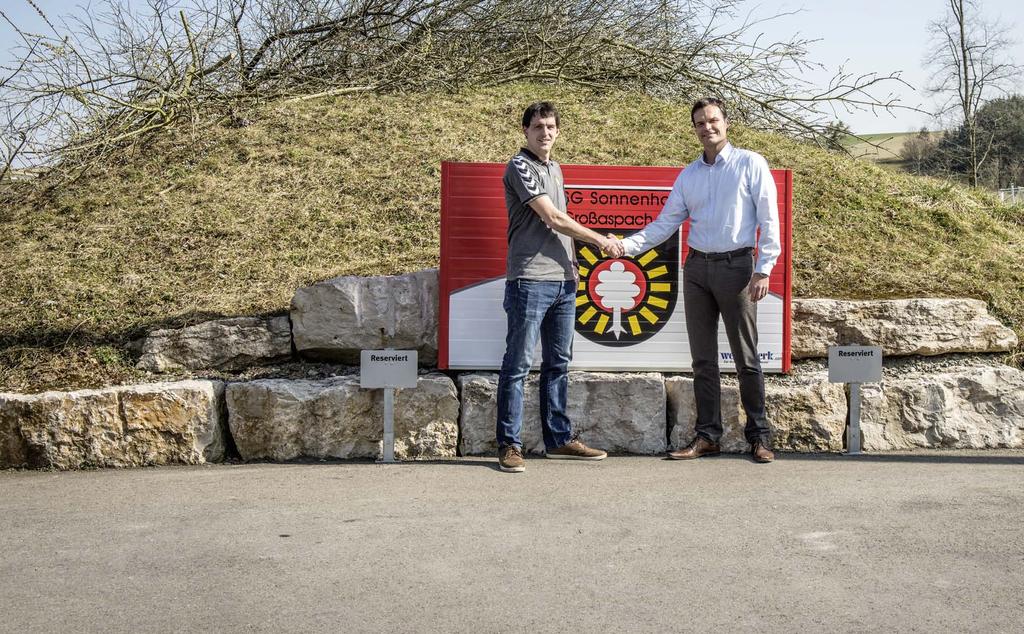 » Für uns als professioneller Fußballverein ist ein nachhaltiger Ausbau der Sportkapazitäten besonders wichtig.