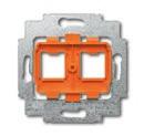Datenkommunikation Tragring ) ) mit orangenem Sockel Für Modular-Jack-Einsätze. Für System: LexCom 50 und LexCom50. Rastmaß: (BxH) ca. 5,4 mm x 5,4 mm.
