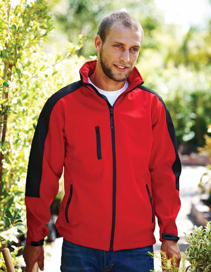 Jacken (Softshell) / Classic / / RG650 TRA650 Hydroforce Softshell 94% Polyester / 6% Elastan Gewebtes, wasserdichtes und atmungsaktives Softshell XPT Drei-Lagen-Membrangewebe mit warm angerauter