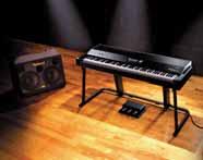 Klänge zu gestalten Tastatur V-Piano Spezifikationen 88 Tasten PHA III (Progressive Hammer Action III) Ivory Feel-Tastatur mit Druckpunkt Unterstützt SMF- und Audiodaten- Wiedergabe von