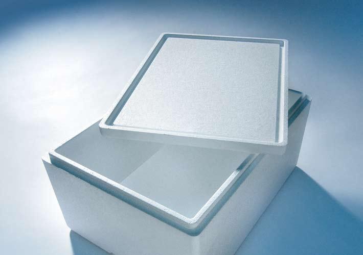 Standardboxen aus EPS und Neopor Nummer Typ Bezeichnung Material Volumen Abmessung außen Wandstärke mm 505710 210 Isolierbox mit Deckel EPS 12,5 l 350 X 350 X 300 50 516535 210 Isolierbox mit Deckel