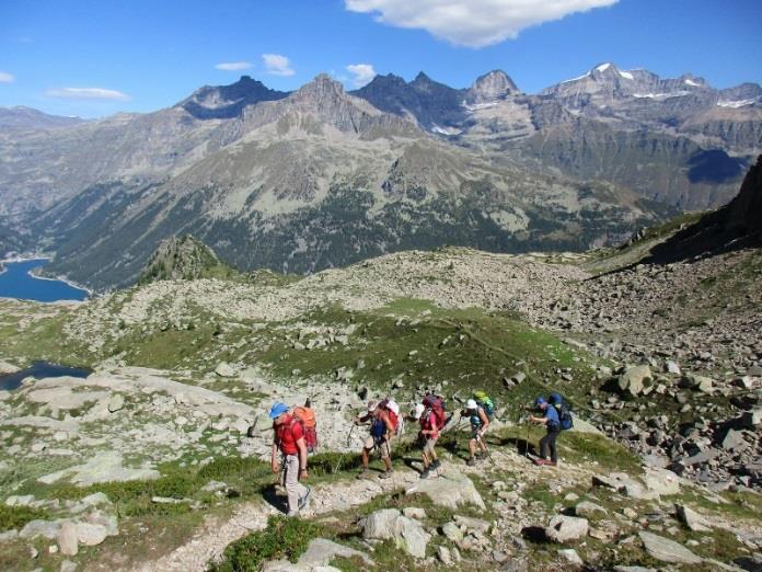 in diesem Jahr (Aufstieg 1.270 m, Abstieg 1.